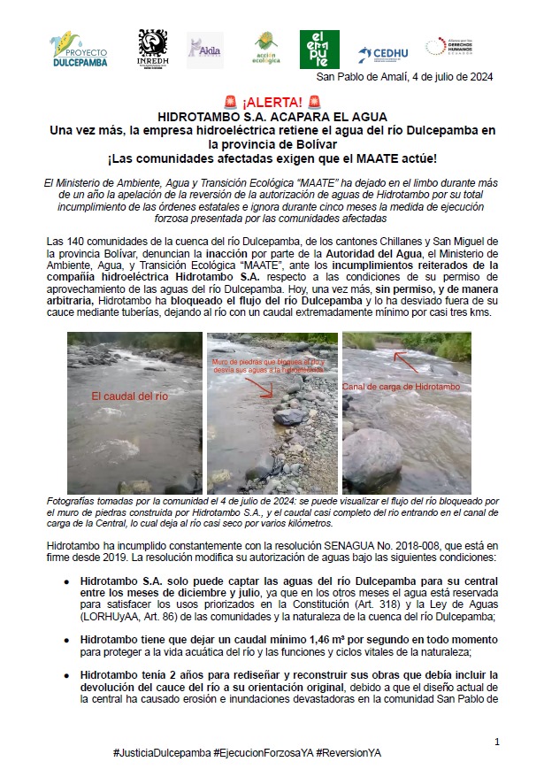 Justicia Dulcepamba tweet media