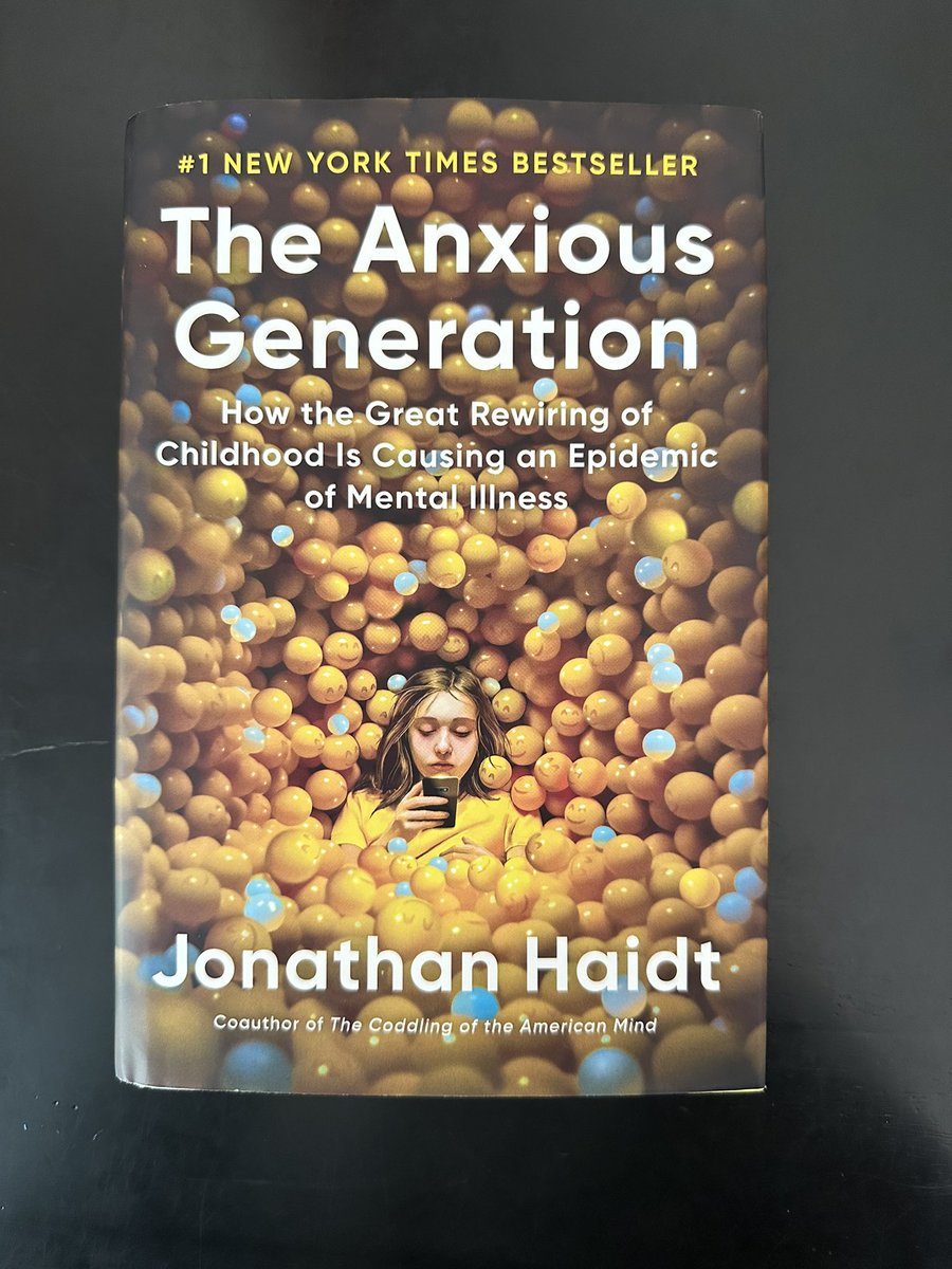 If you are a teacher, parent, or you work with kids at any capacity, I suggest you give this a read. Haidt claims that the overprotection of kids in the “real-world” coupled with the under-protection of kids in the “virtual-world” has lead to a mental health epidemic.  Thoughts?