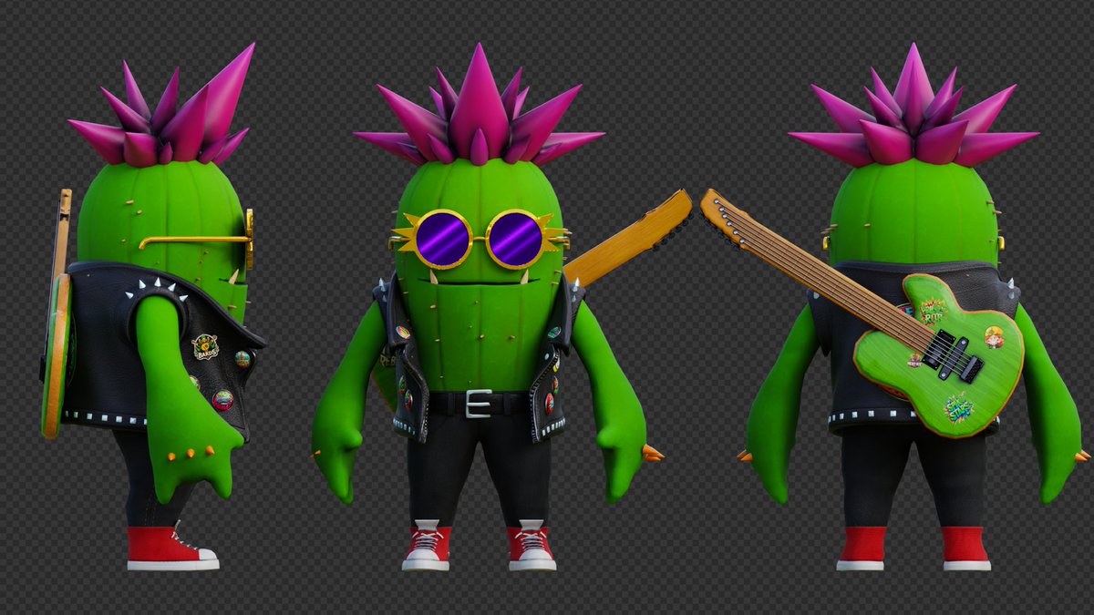 Arplay18's tweet photo. Continuing the challenge of remaking old pets, finally stage 3 of the cactus:
Before / Now https://t.co/WA9h9tVhR2