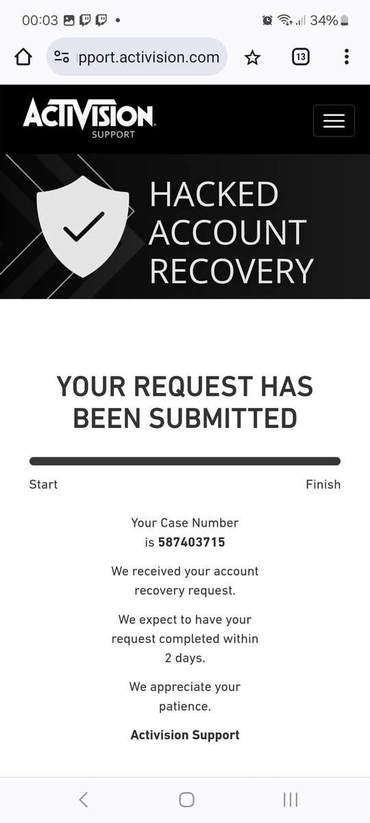 Permaban news. Ok, let's try that. I opened a ticket about hacked account. I tried to explain that I have public VODS on Twitch channel iXioner82 where they can check my Bot Gameplay 😅. So, if they think I am a cheater.... sure some cheater hacked my account. Right?