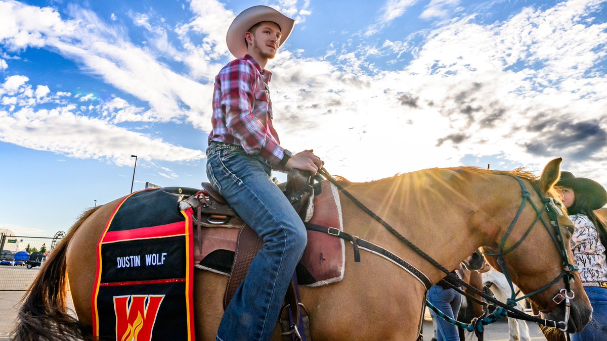 NHLFlames's tweet photo. Admin has a few Stampede Parade photos for you, you're welcome 🤠 https://t.co/EOAJi9jF2F
