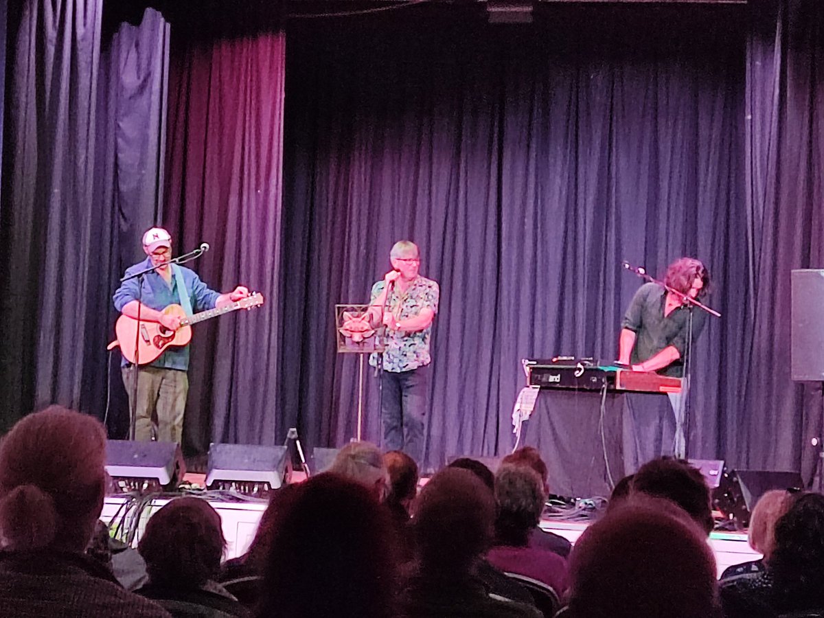 Great evening at <a href="/AAssemblyRooms/">Alton Assembly Rooms</a> watching LYR part of the Alton Arts Festival. Not your average band, lyrics are written and performed by the Poet Laureate, Simon Armitage