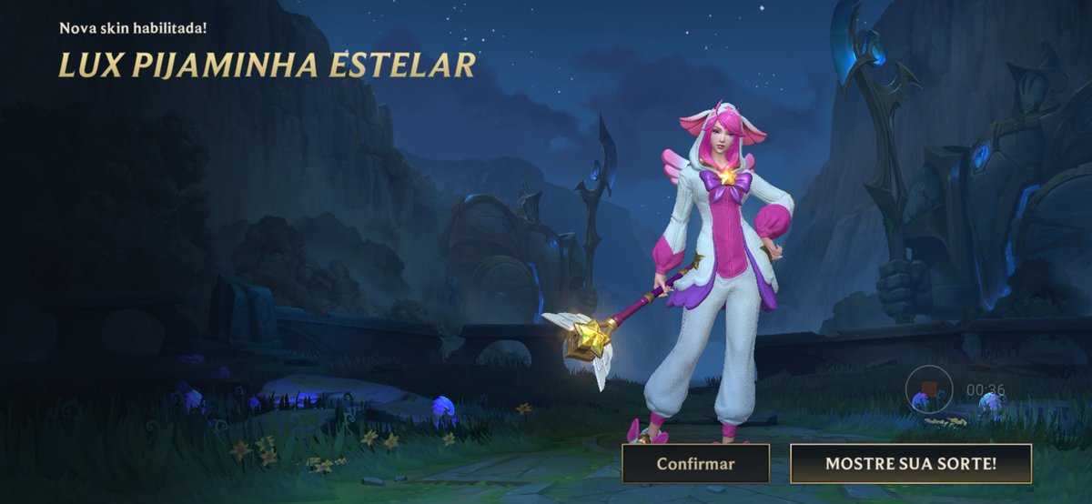 starhwars____'s tweet photo. hoje mais cedo reclamei que só ganhava skin de tonho e agr a noite ganhei a primeira skin de fadinha, reclamar funciona https://t.co/KXlku1oXHP
