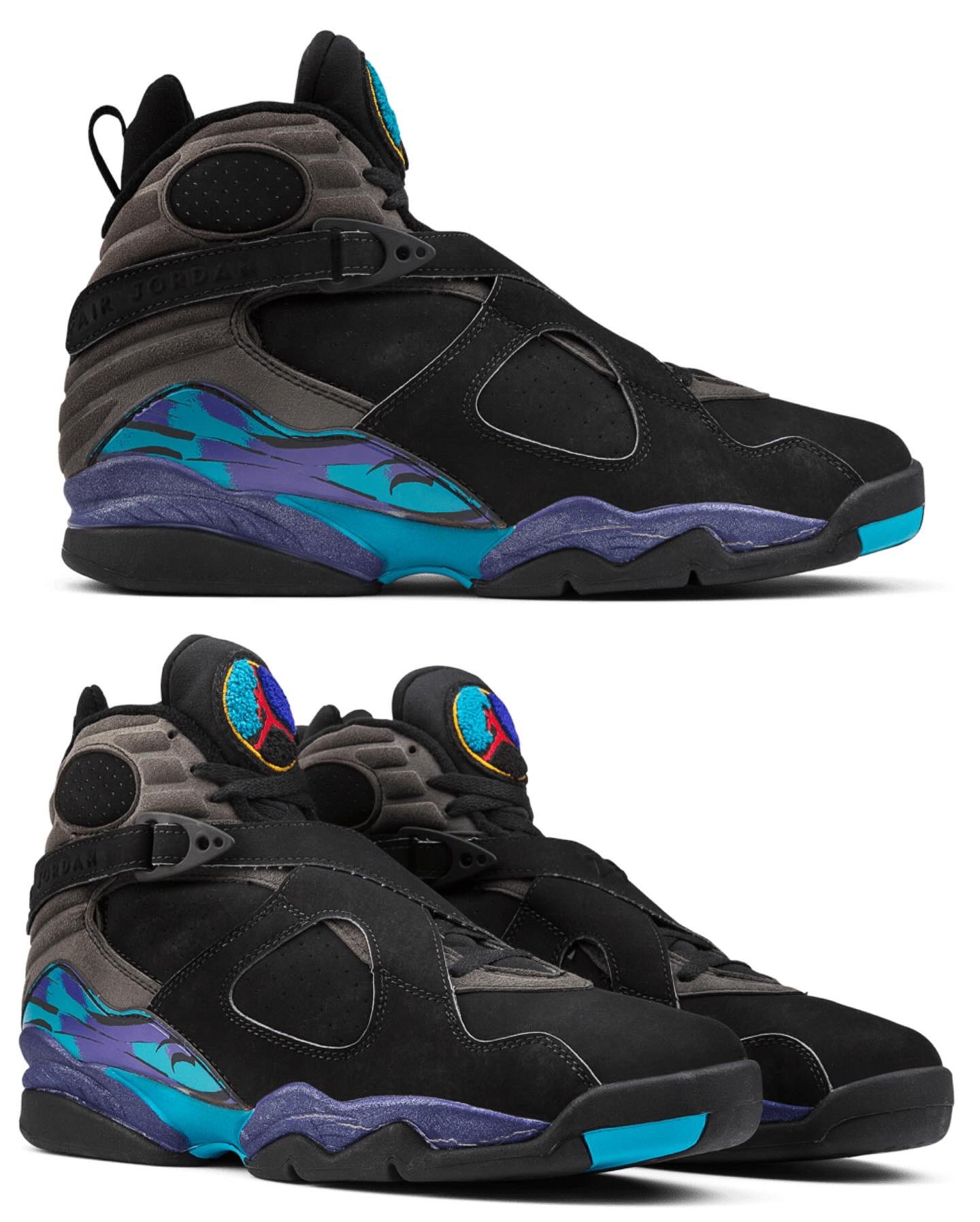 zSneakerHeadz on X Aqua Air Jordan 8 is expected to return Summer 2025. https t ORV1uh0FII X