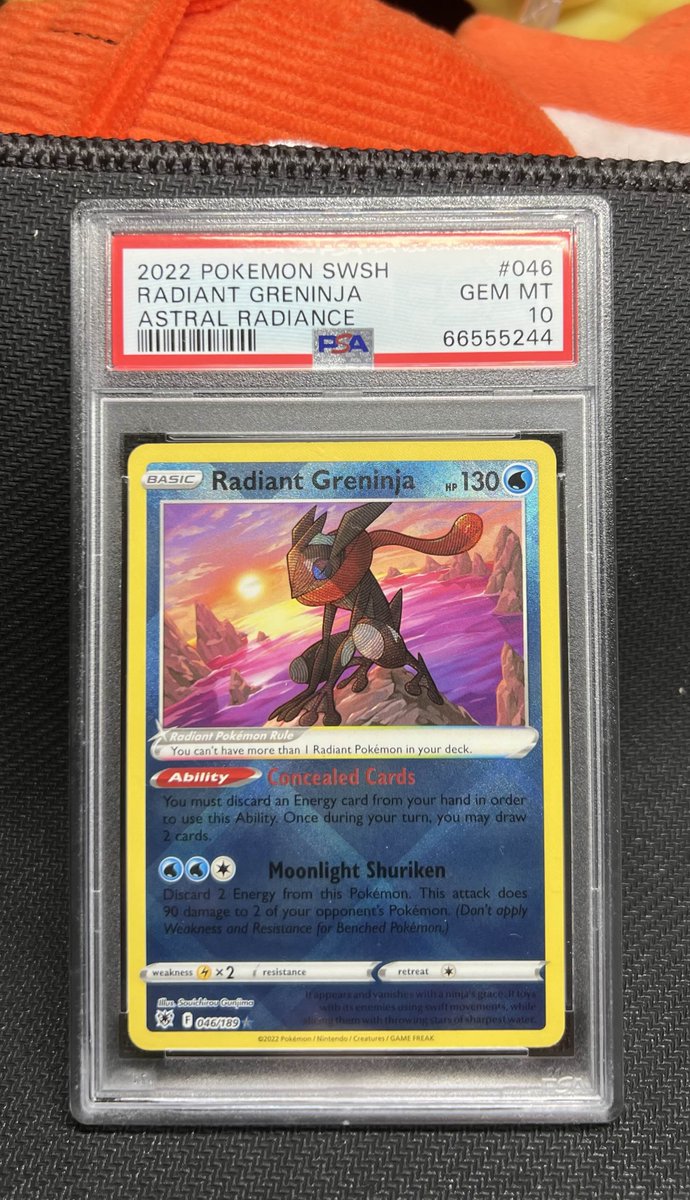 TunatiniTCG's tweet image. 🎁 ACTIVE POKEMON TCG GIVEAWAY 🎁

Just like, follow, retweet 💙🖤

Greninja PSA 10 winner drawn Mon 7/8
#Pokemon #Giveaway #TCG