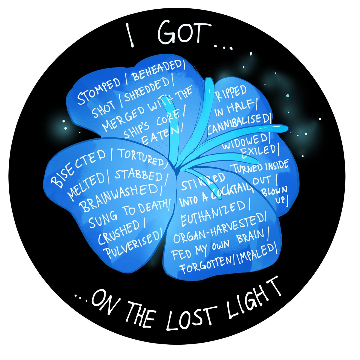 「Cybertronian remembrance flower Sticker 」|Herzspalterのイラスト