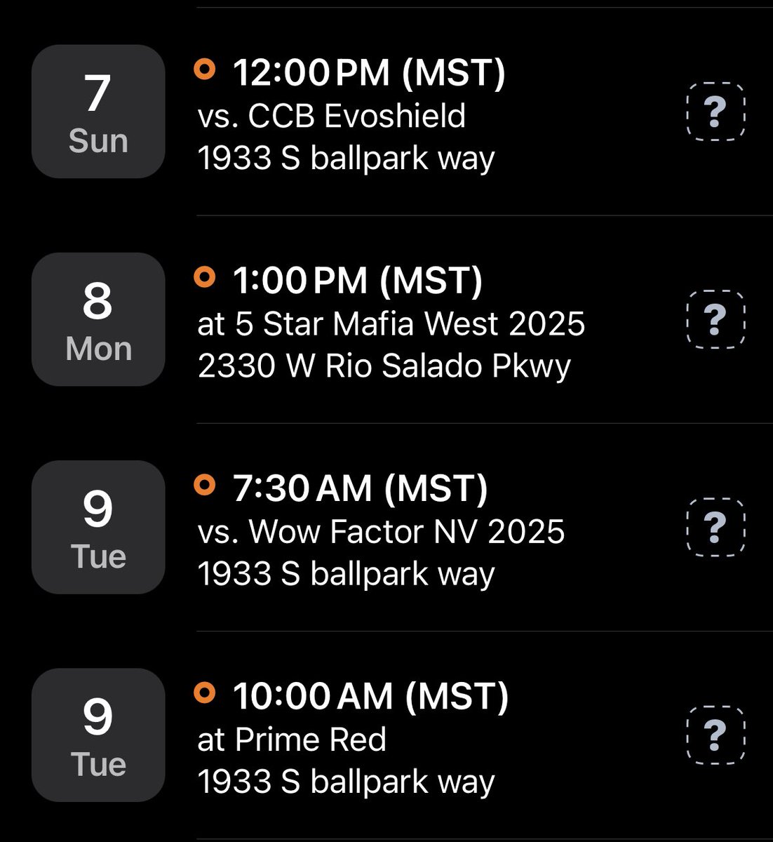 Parker Halvorson (@phalvorson2025) on Twitter photo Here is my schedule for the PG World Series with Trosky Regional 2025
<a href="/TroskyTeams/">Trosky Baseball Teams</a> <a href="/SportsForceBB/">SportsForce Baseball</a> <a href="/beinbrink28/">Andrew Beinbrink</a> Here is my schedule for the PG World Series with Trosky Regional 2025
<a href="/TroskyTeams/">Trosky Baseball Teams</a> <a href="/SportsForceBB/">SportsForce Baseball</a> <a href="/beinbrink28/">Andrew Beinbrink</a>
