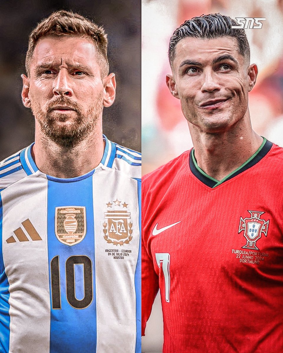⚽️🦾 Lionel Messi and Cristiano Ronaldo in major tournaments knockout stages (World Cup/Euros/Copa América)

- Messi:                                   Ronaldo:
- 24 games                            21 games
- 8 goals                                  3 goals
- 15 assists