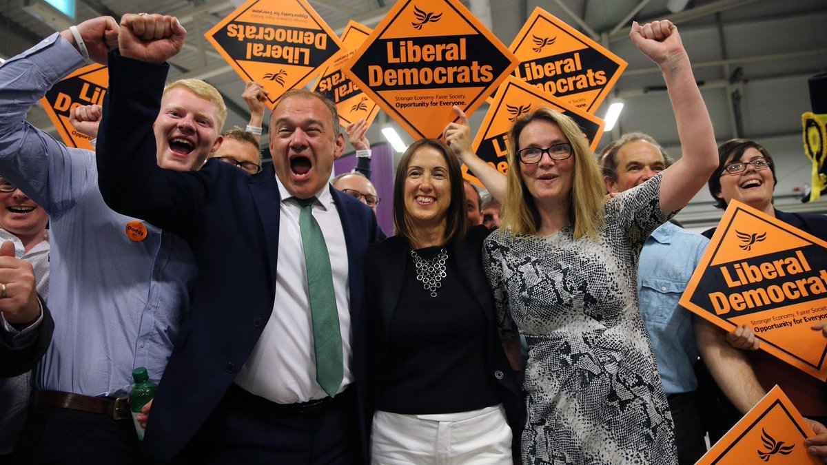 Davey2028's tweet image. In celebration of a historic GE result for the Lib Dems, one Ed Davey photo for every Lib Dem elected 🔶