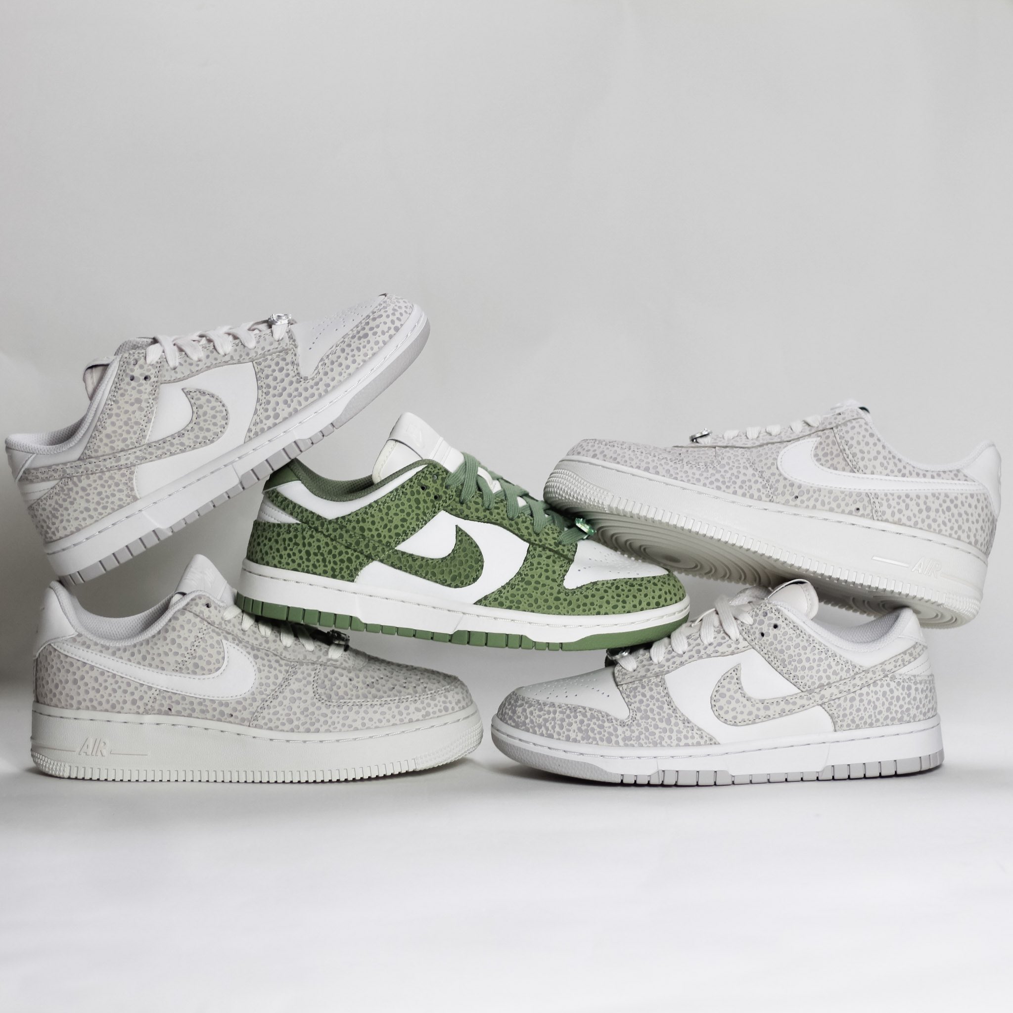 Lee Baron Fashions on X The Nike AF1 and Dunk Safari pack is now available in store in women s sizes 7 10 https t zwQf750wMc X