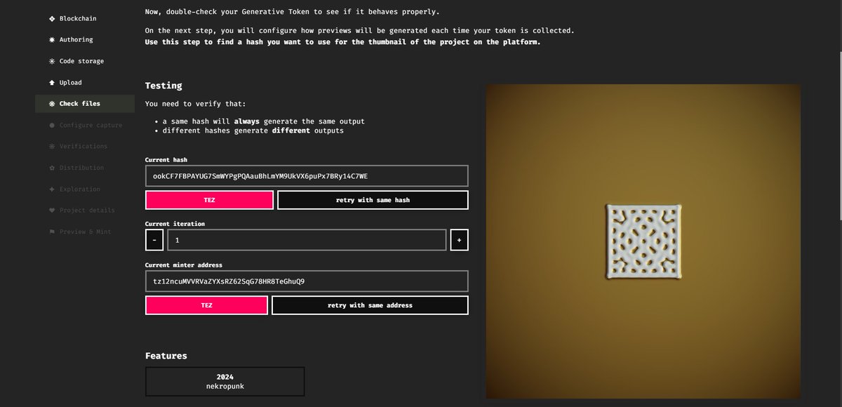 after so long, after so many trouble, we are halfway through 2024 and im questioning myself what im doing right now.
releasing realtime minimalist nft

it matters, even if i inspire one person, if i make one person happy to interact and explore the artwork, it matters.