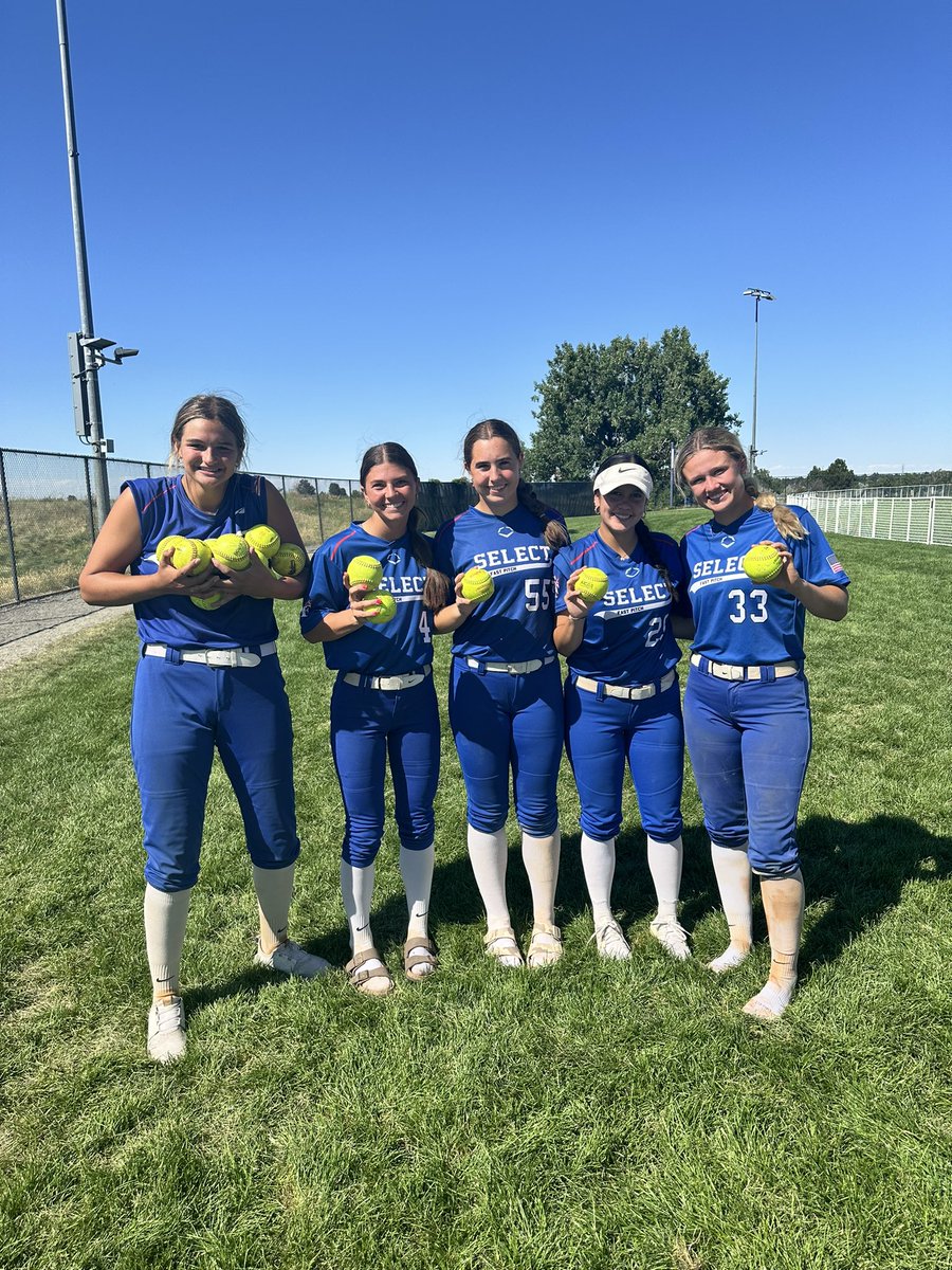 Bracket play bomb squad! GM 1 was a slugfest, coming out on top scoring 19 runs! <a href="/2025Jaleigh/">Jaleigh White</a> 💣💣 <a href="/BrevynK55/">Brevyn Kellepouris</a> 💣 <a href="/Mackenzie_2025/">Mackenzie Rooney</a> 💣 <a href="/livlou1033/">Olivia Slaughter 2026</a> 💣 and <a href="/MiaKliethermes/">Mia Kliethermes 2025</a> manifesting for her future at bats 😂 Catch us again at 6 on field 2 at Olympic Park! #selectlife #bettertogether