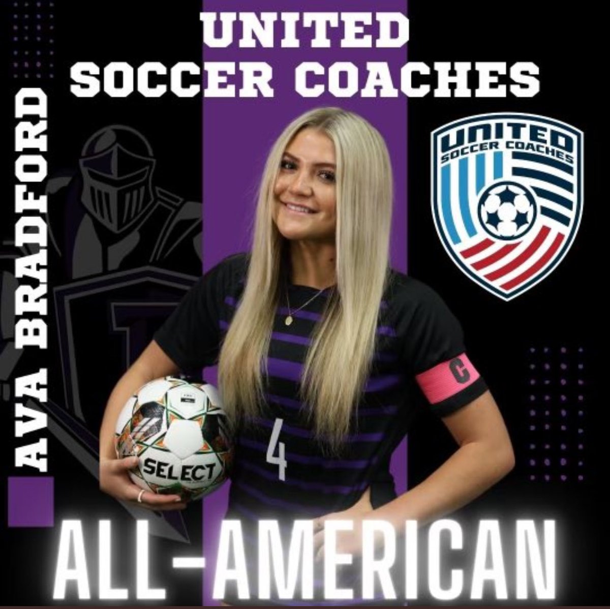 AvaBradford04's tweet photo. Thank you ⁦@UnitedCoaches⁩ for this incredible honor!
⁦@ihsknightsoccer⁩ ⁦@KSUOwlsSoccer⁩ ⁦@StingECNL06⁩ ⁦@StingSoccerClub⁩ https://t.co/zKUv9FLsRJ