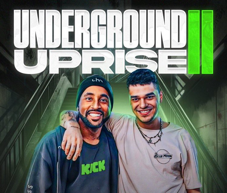Svntvmvriv's tweet photo. Big Friday Night on @kick EST:

7pm Underground Uprise S2 Ep2! @Udguprise 

7pm ActionShow Wrastlin’ @actionshowstuds 

All on the Front Page! https://t.co/hp09SaLtNp