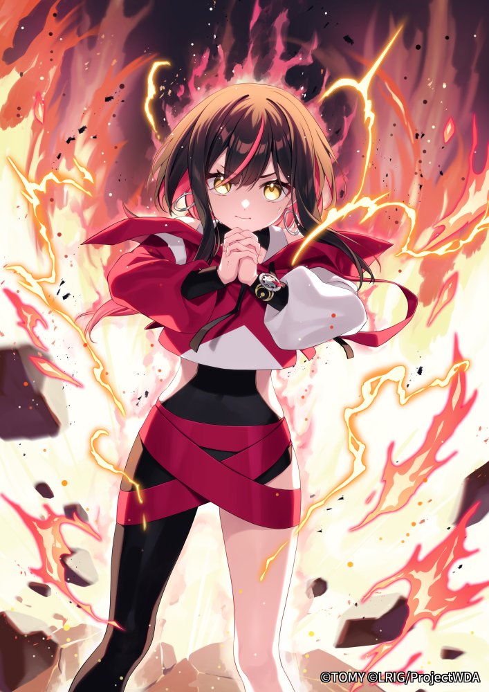 モミジ「7/6発売のWIXOSS TCG ブースターパック loth SELECTORに」|山吹色のイラスト