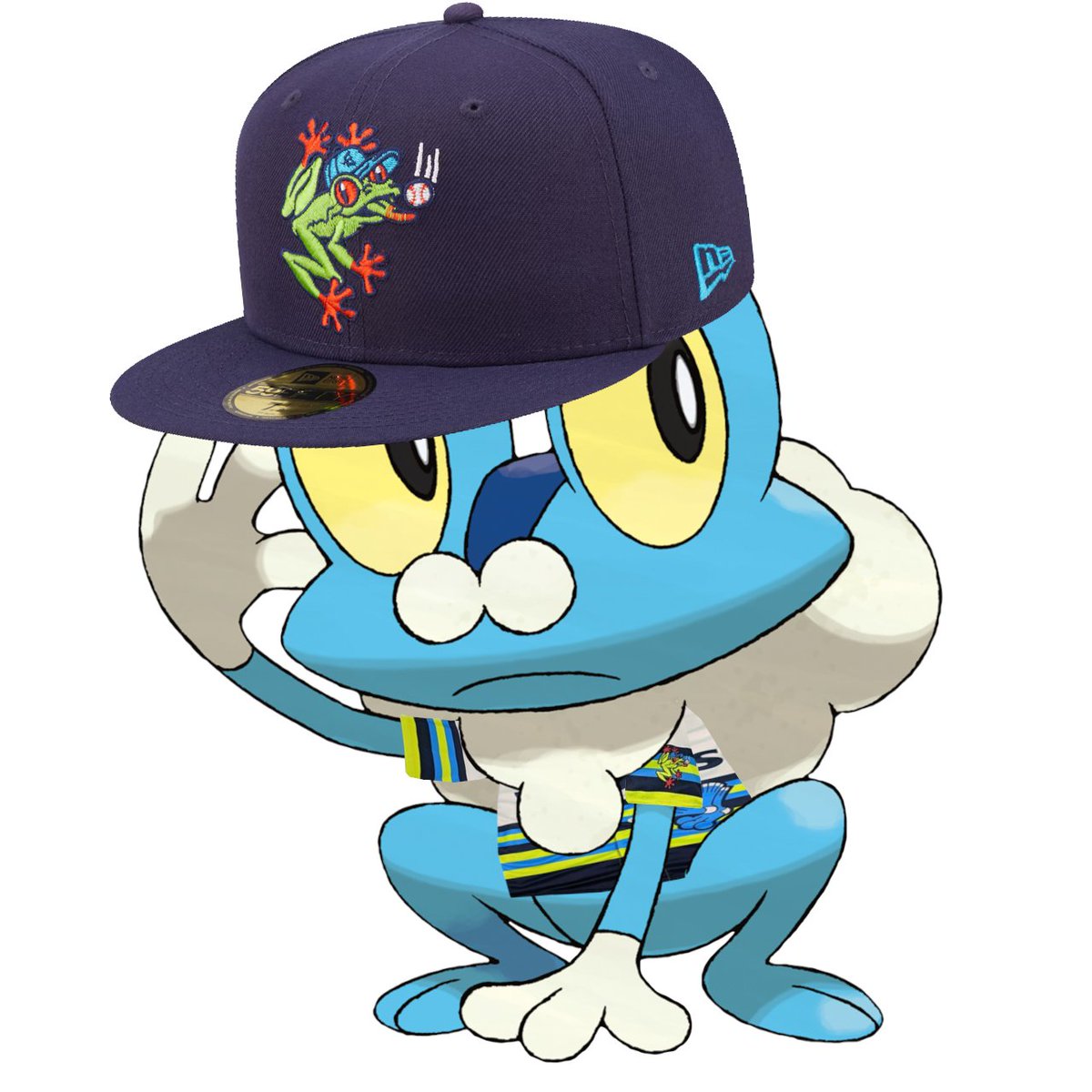 Pokémon Wearing Sports Paraphernalia tweet media
