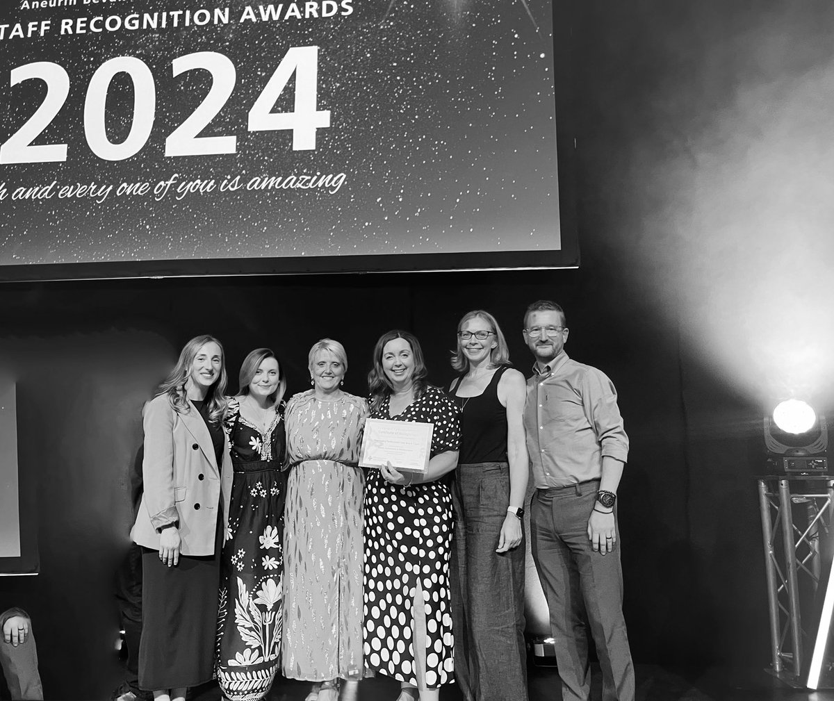 Bethan Jones (@bethan2005) on Twitter photo Congratulations to the <a href="/ABUHB_Rx/">ABUHB Pharmacy</a> Pharmacy Technician Led Ward Team receiving their highly commended award tonight at the <a href="/AneurinBevanUHB/">Aneurin Bevan University Health Board</a> Staff Recognition Awards #dreamteam #abstaffawards Congratulations to the <a href="/ABUHB_Rx/">ABUHB Pharmacy</a> Pharmacy Technician Led Ward Team receiving their highly commended award tonight at the <a href="/AneurinBevanUHB/">Aneurin Bevan University Health Board</a> Staff Recognition Awards #dreamteam #abstaffawards