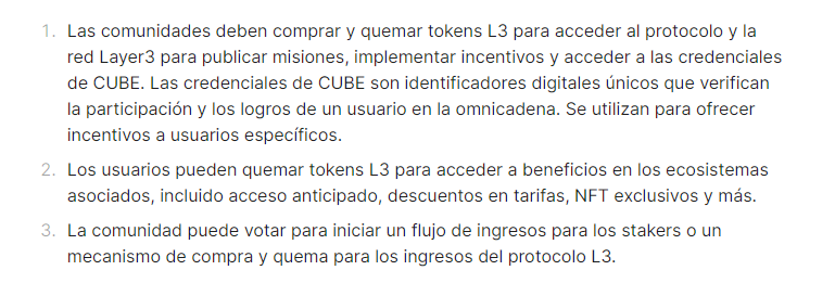 Fosky68's tweet photo. 🔥🔥LAYER3 - TOKENOMICS - AIRDR0P🔥🔥
@layer3 está dando mucho de qué hablar. De hecho gracias a ellos, muchos están interactuando en gran variedad de protocolos, lo cual es de agradecer.

Pero hoy nos vamos a centrar en los tokenomics, ya que ha habido una serie de cambios que deberíais saber.

✳️El Total Supply pasa de 100M a 
3,333,333,333 $L3

✳️El #airdr0p inicial ha pasado del 5 al 7,50% del Total Supply. Debes saber que la primera campaña se repartirán 200M L3, que es un 6%

Qué quiere decir esto? Que el 1,5% restante, 50M L3 será para la temporada 2 (todo será desbloqueado en el TGE)

✳️51% es para la comunidad. De los cuales:
      ✴️1er año: 40%
      ✴️2o año: 30%
      ✴️3er año: 20%
      ✴️4o año: 10%

De ese 51%, el 26% será para la DAO, para futuros airdr0ps etc etc. Es decir, que si eres de los que aman #Layer3 estarás años farmeándolo

✳️El 25,3%, 843M L3 Core Contributors. Lo que nos interesa es que tiene vesting de 1 año, es decir, que los tienen bloqueados en ese periodo

✳️Investors: 23.2% (773M L3). El vesting será igual, el primer año bloqueado (luego será 33% de release por año)

✳️0.5% para los Advisors. También tienen un vesting de 1 año bloqueados

🧊AIRDROPS A FUTURO🧊
Antes que nada, la repartición de la Season 1 y 2 es muy desproporcional

Es más, si has estado en la S1, los puntos de la s2 se multiplicarán x4

👉El 22 de Julio tomarán la instantánea de la S2 (recuerda, si tengo 140 CUBEs es como si tú hicieras 560 CUBEs...la importancia de entrar early)

Igual que os digo SIEMPRE que no reclaméis los primeros os digo que SIEMPRE debemos ser los primeros en entrar en los proyectos

🧊STAKING🧊
Han usado o usarán gran parte del allocation de la comunidad para recompensar a los que realicen Stake

Como puedes observar en la imagen, existen 3 métodos:
1/ Staking pasivo. Hago staking y recibo rewards

2/Campañas + Utilidad (si lo hacen bien la gente seguirá enganchada) (Tokens como OP, ARB, DEGEN...)

3/Multiplicadores en los airdr0ps de L3

✳️Por otro lado, usarán un método de quema del token mediante el cual, el usuario interactuará con el proceso mismo

🧊CONCLUSIÓN🧊
Desde el primer día que empecé con la campaña de Crash Bandicoot donde TODOS los días hacía alguna pequeña campaña para aprender a usar protocolos, nuevas Blockchains  etc etc

Os lo mencioné muchas veces, no consideraba que fuera un airdr0p de los buenos como tal, de hecho, os decía que lo usarais de manera instructiva y que intentarais sacarle provecho (en la comunidad cada día nos ponen los usuarios CUBEs con posibilidad de ganar más de lo que inviertes en el CUBEs)

En mi caso lo hice de manera orgánica por lo que no tengo tantos como compañeros míos. Llevaré unos 230 aprox. Muchos lleváis más de 500. Si estáis desde la S1 enhorabuena, porque estaremos bien posicionados

Seguiré farmeando los que me convengan, el resto pasaré, por mucho x4 que vaya a tener

Y ustedes, estáis contentos? Os leo familia. Y felicidades a los españoles por partida doble (la Selección de España de fútbol y Carlos Alcaraz)😉

Fuentes:
🔗https://t.co/kF1EuGGMxP
🔗https://t.co/iUDocfoXGZ
🔗HIGLIGHTS de L3 https://t.co/pfpc2i18TK