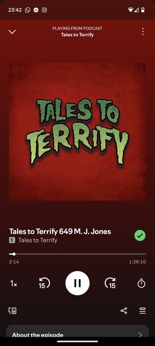 cannotbegrouped's tweet image. From the wonderful @mjj_writes, narrated by yours truly. What do the #Romans fear about the British winter?

@TalesToTerrify episode 649!