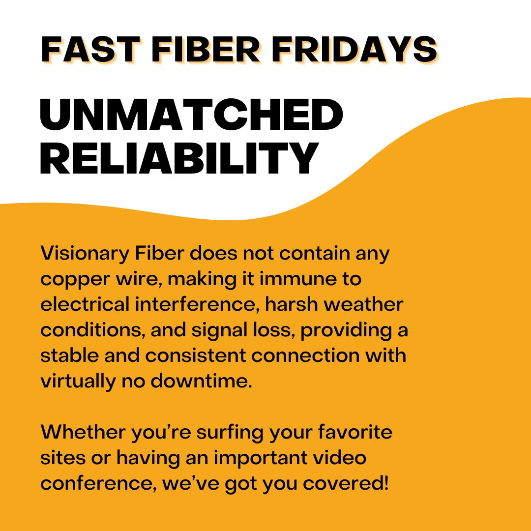 visionaryyeah's tweet image. Need unmatched reliability for your internet? Choose Visionary Fiber for seamless, uninterrupted connectivity. Don't wait—call 888-682-1884 today! 📞✨ #ReliableInternet #VisionaryFiber #fastinternet #switchnow