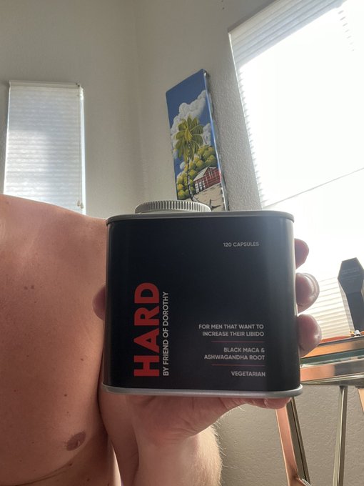 Wanna stay hard like me?? This supplement does the trick!! Stay horny and stay hard!! https://t.co/25u1QgqmNJ @friend_dorothy1