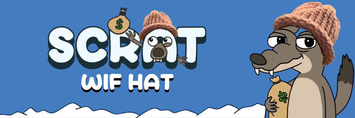 scratwifhatmeme's tweet photo. @mrpunkdoteth Hi, I’m $SCRATWIF, half squirrel, half rat but wif hat. Forever in pursuit of my runaway bag! Click below to verify you're human https://t.co/D5IKBFROjG