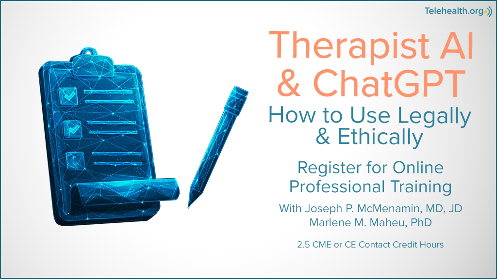 If you have heard about AI or ChatGPT but are unsure how to use them in your daily mental health activities, this program is designed especially for you.

See Details: telehealth.org/therapist-ai-l…

#telehealth #telemedicine #CME