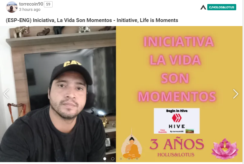 Está movida la comunidad en #hive 
¿Qué tal si nos pasamos a reflexionar y a crecer?
No te pierdas, de Carlos Torres:
Iniciativa, La Vida Son Momentos - Initiative, Life is Moments
peakd.com/hive-131951/@t…