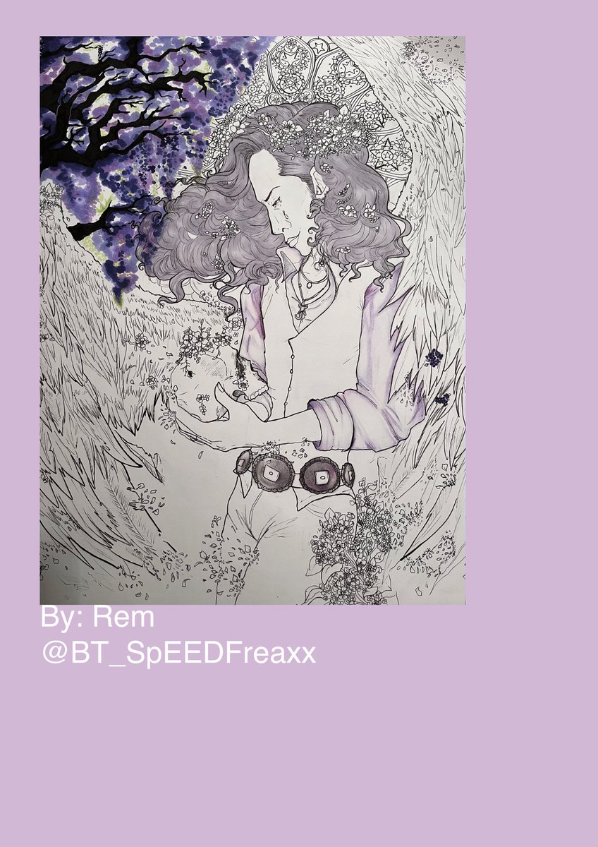 AmethystLakes's tweet photo. Part of the Issay section of the memorial zine. 
Art by @BT_SpEEDFreaxx and me.
#Issay #DERZIBET https://t.co/BaLqOSwbKL