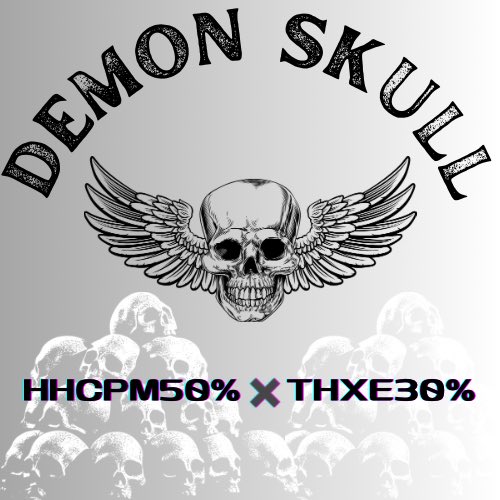 demon__store's tweet photo. ／
🎊本日発売🎊
　　　☠️DEMON SKULL☠️
　【#HHCPM50%✖️#THXE30%】
💥インディカ優勢ハイブリッドliquid💥
＼
-
マンゴーのテルペンを使用しており吸いやすく非常に美味しい😋
とりあえずボディハイえぐいです😂😂😂😂
DEMON SLANGとは違いビギナーの方も
楽しめる体感‼️是非一度お試しを‼️
-
🏷️1ml:¥1,0500    🏷️0.5ml:¥5,250
-
🛒公式サイト▶︎ https://t.co/veW1dcKzMu

#THXE #HHCPM #新商品