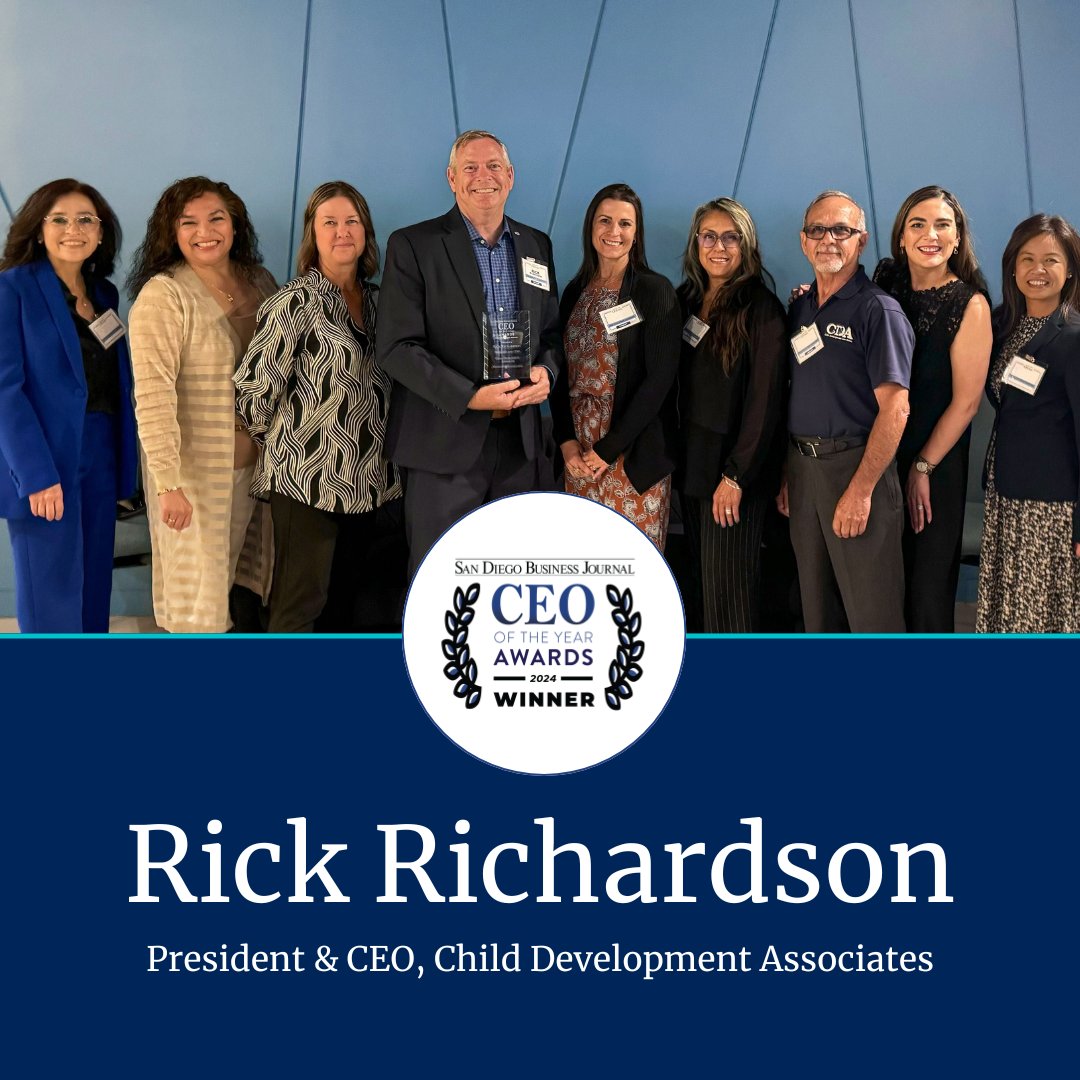 Congratulations to our President &amp; CEO, Rick Richardson, for being honored with the CEO of the Year award by the San Diego Business Journal in the Nonprofit Organization category! 🎉 🦋