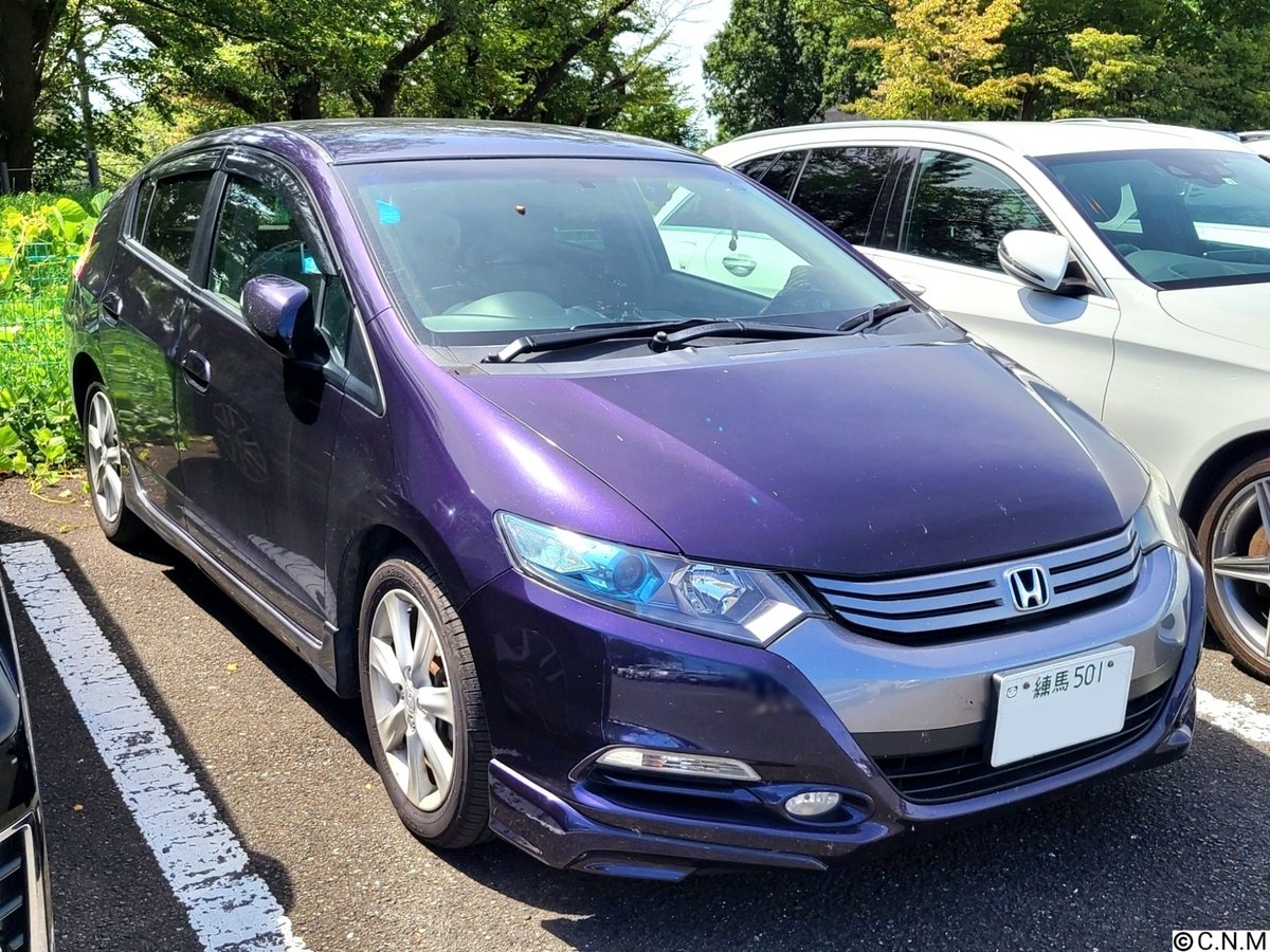 ホンダ インサイト (2代目) ①前期型 [ブリリアントスカイ・メタリック