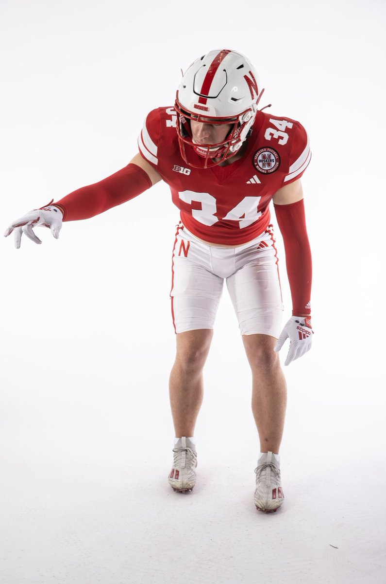 Year 2!! This time a defensive back! GO TIME BABY. #gbr #husker