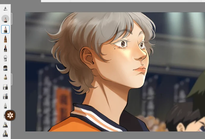 Hi hii!! I'm sorry that i have disapeared a bit (again i know) here's a suga redraw that i plan to properly finish once i got some free time 