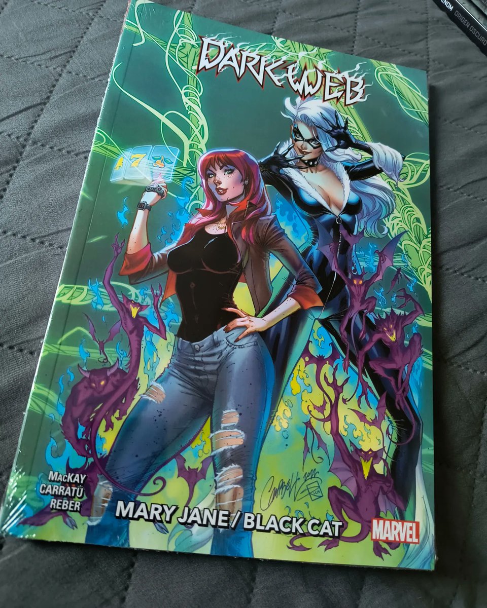 DComicShop1's tweet photo. Venom origen oscuro $339
Dark web  Mary Jane/Black cat $159
Green lantern de vuelta en acción $239
Knight terrors the flash $179
Batman year one $229
X men vol 32 $179 https://t.co/eaYXhusdmA