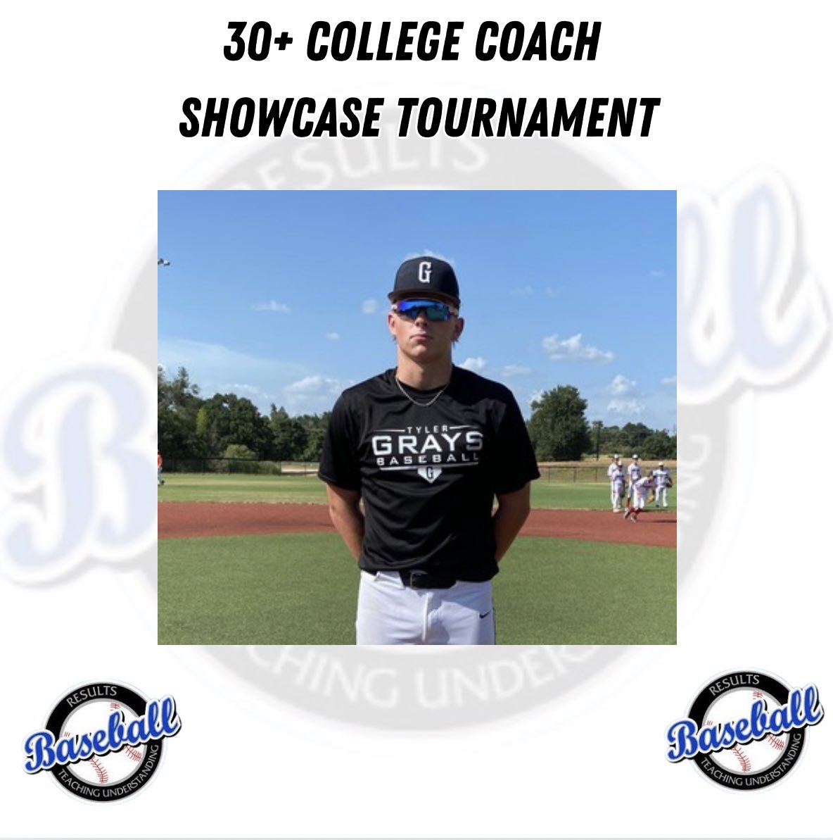 RBTournaments.com
30+ College Coach Showcase Tournament

Tyler Grays

PoG: 3-3, 2 2B, 3 RBI

⚾️ 30+ College Coaches Attending and Meeting with ALL Teams ⚾️

#RBTournaments
