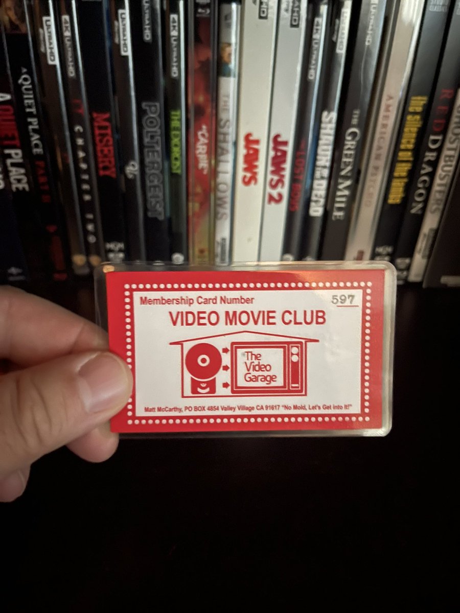 <a href="/mccarthyredhead/">Matt McCarthy</a> hot fucking damn!!! I got my Membership Card. This is such a cool concept my dude. You will never know how much I truly enjoy your Videotape a day segments. Thank you so much. You’re the man!!