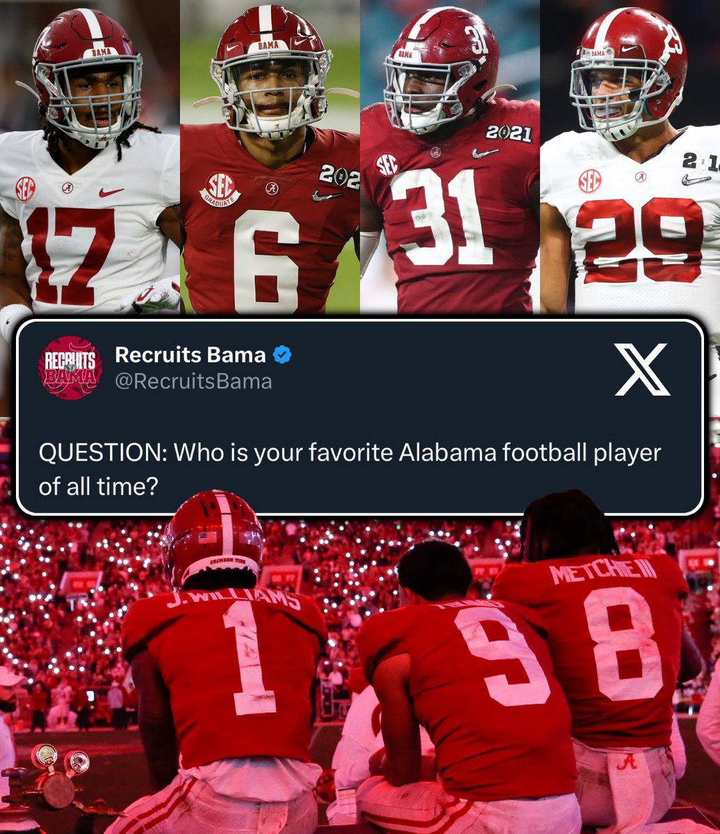 Recruits Bama tweet media