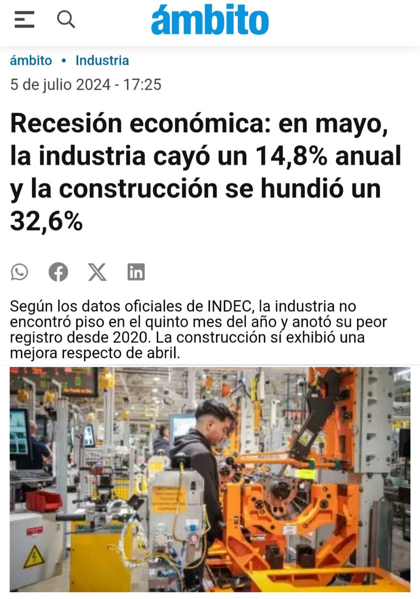 Argentina en crisis. El presente económico y social del país es el reflejo de las decisiones del gobierno, notablemente alejadas de las necesidades reales de la población y los sectores productivos.

La reducción histórica en el consumo de carne es otro claro indicio de la
