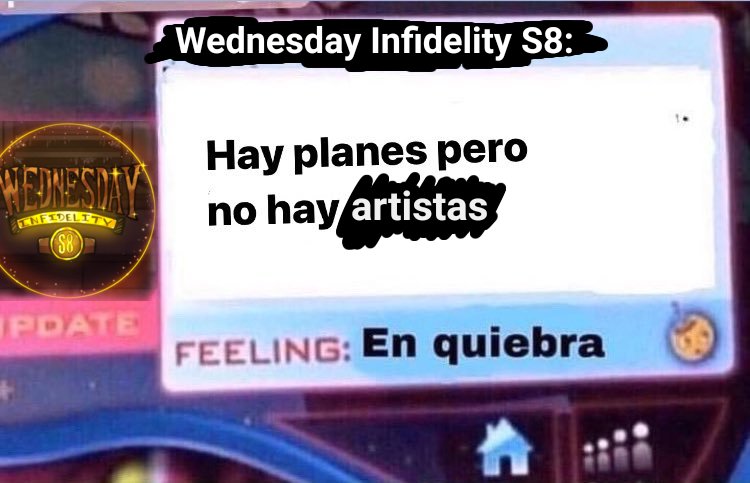 Wednesday Infidelity S8 Sides tweet media