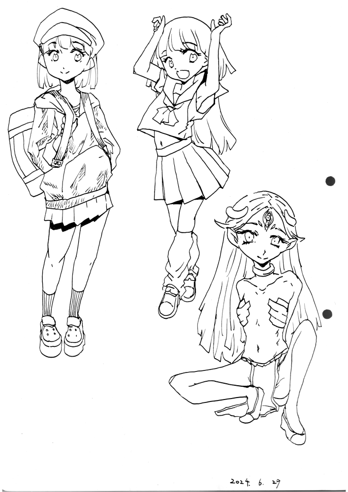最近のらくがき 
