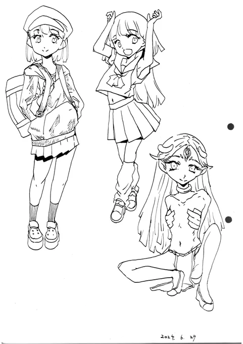 最近のらくがき 