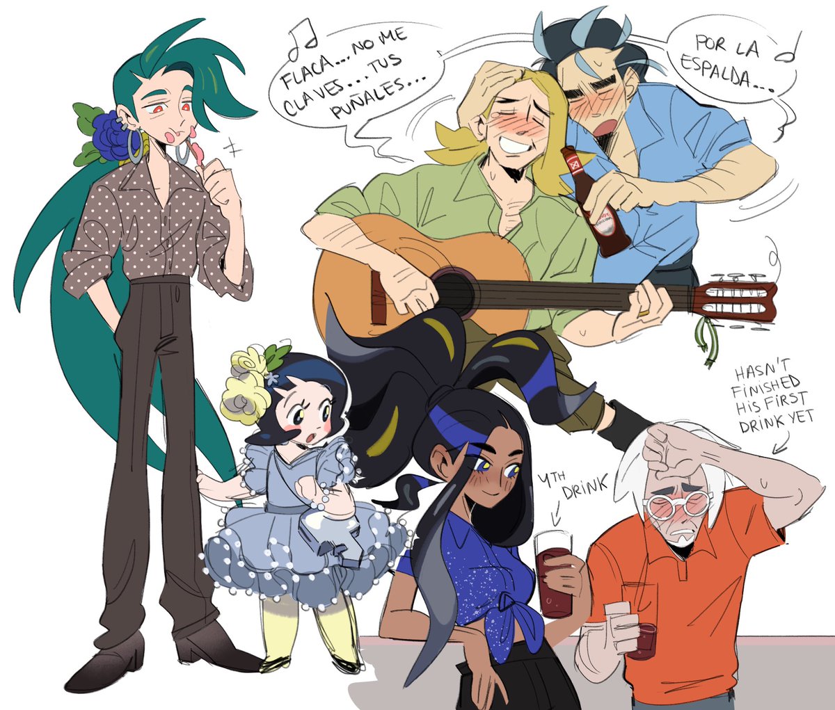 i really missed some andalusian folklore in scarlet and violet ngl