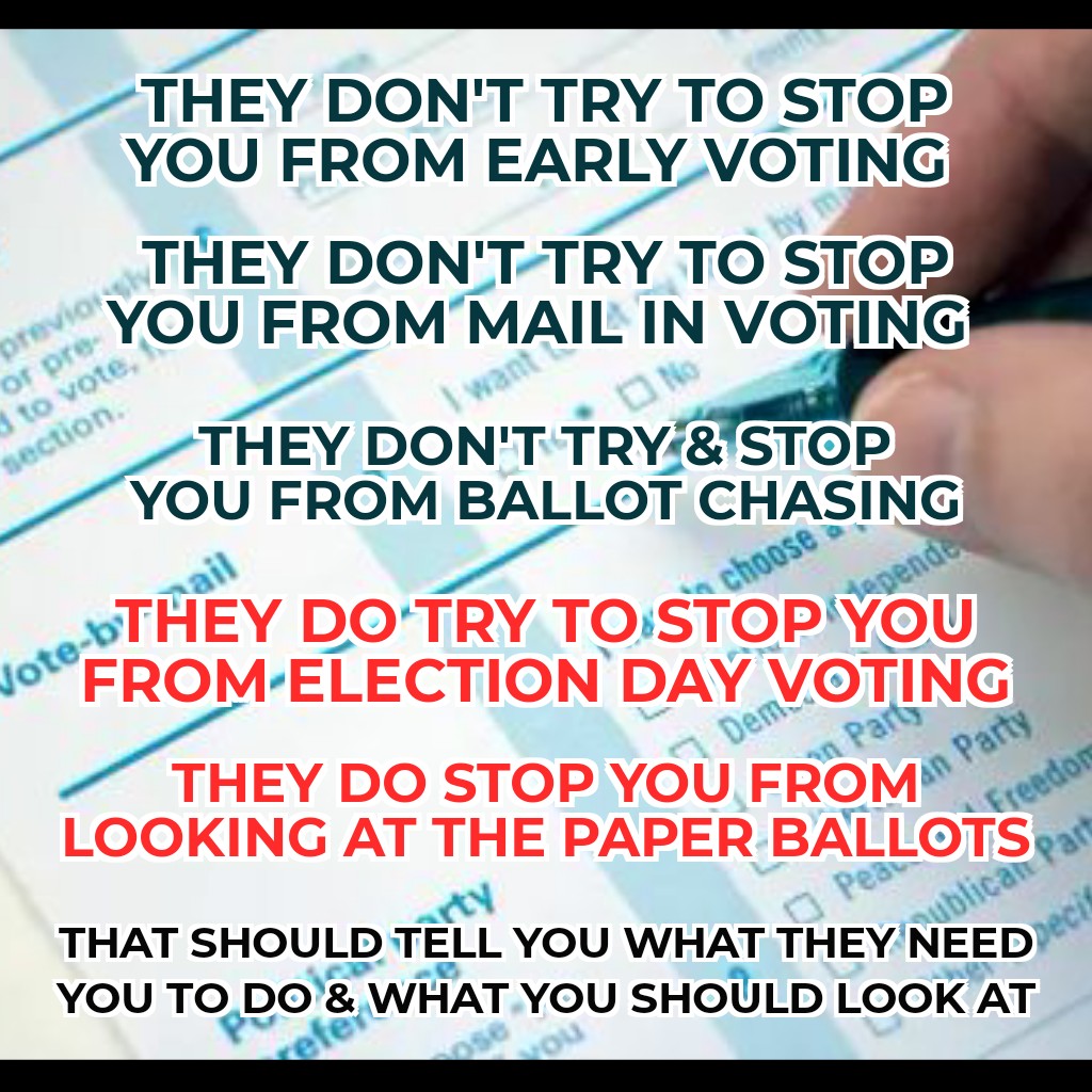 ArtChicken4's tweet photo. @AZGOP @GinaSwoboda @GOP And you probably just threw your vote Away.... Congratulations . What sense does it make to give opposition early intelligence? #EarlyVotingScam https://t.co/MlHEfDAHyZ