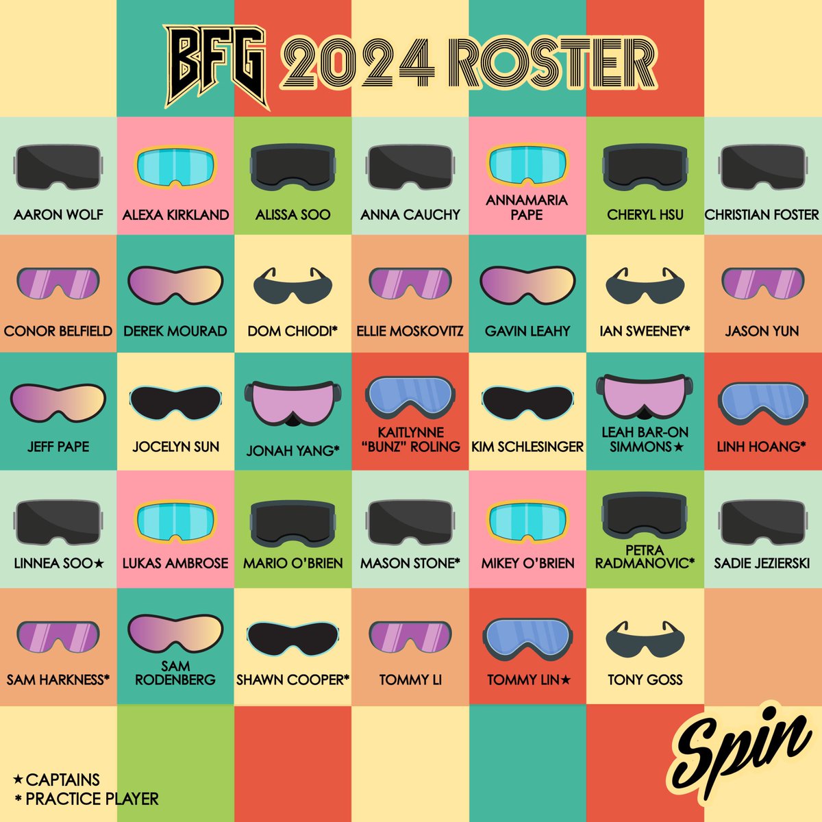 BFG (@seattlebfg) on Twitter photo Glasses on because our future is too bright 😎
Your 2024 Goon Squad and our season schedule, presented by <a href="/SpinUltimate/">Spin Ultimate</a> Glasses on because our future is too bright 😎
Your 2024 Goon Squad and our season schedule, presented by <a href="/SpinUltimate/">Spin Ultimate</a>