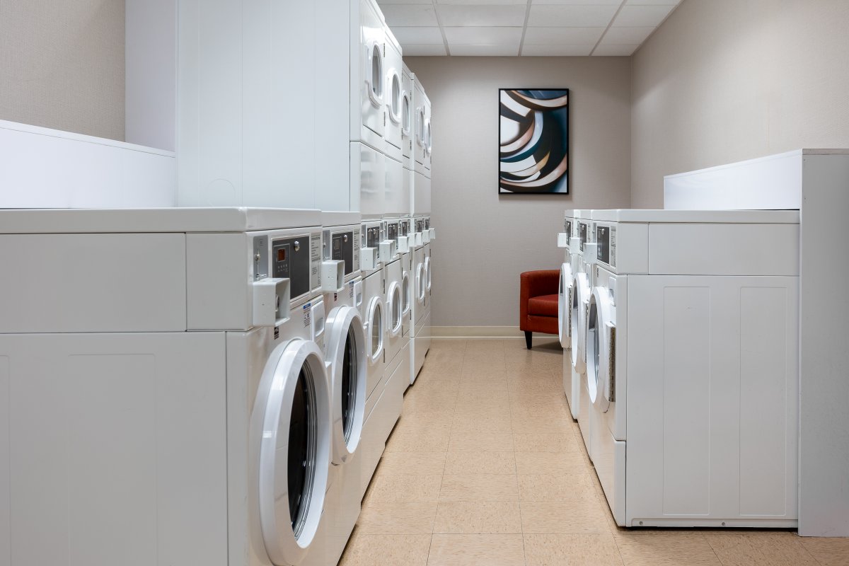 Laundry on the road? We've got you covered! 🧺✨ #TravelPerks