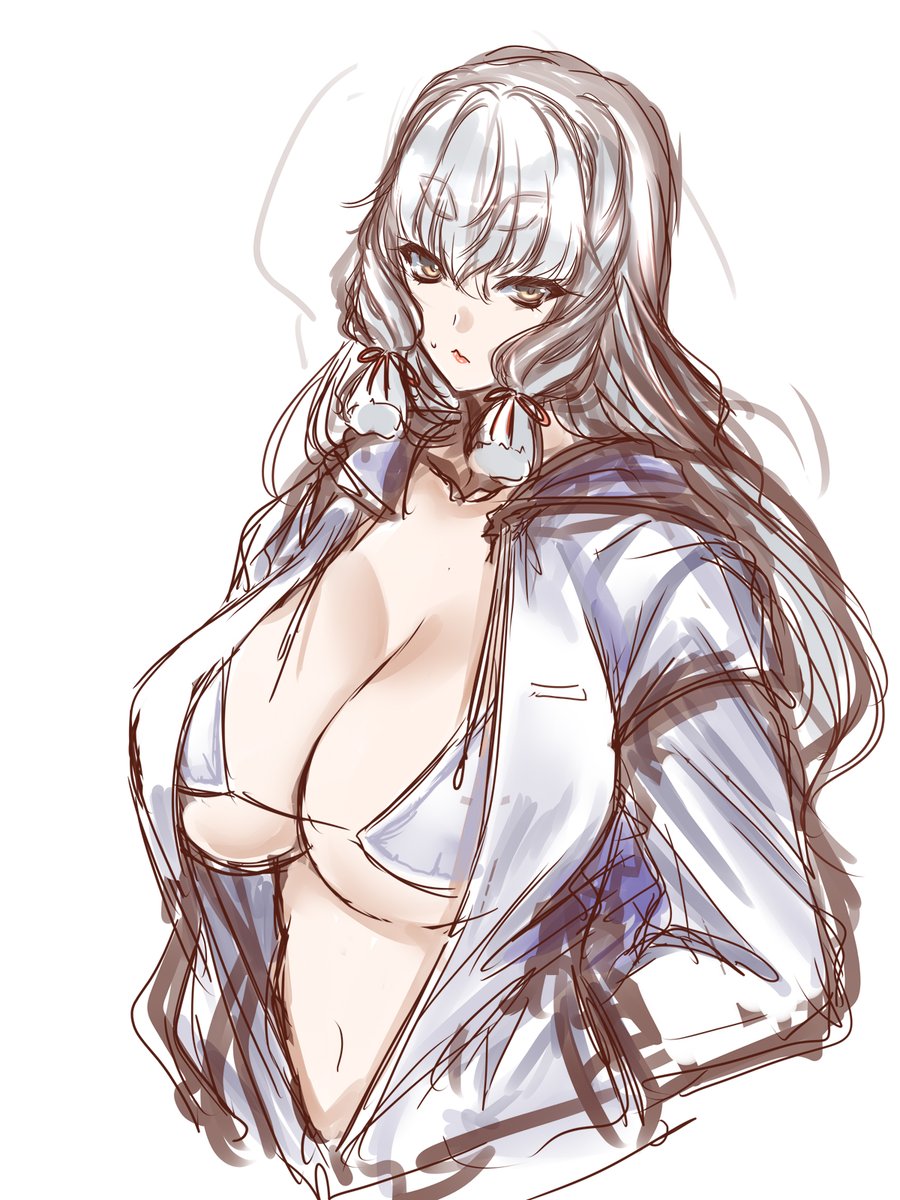 Д◎) おは叢雲 パーカーから覗くビキニって…いいですよねぇ(セイヘキ
「…辞世の句はそれでおしまい?」(ピィッ 