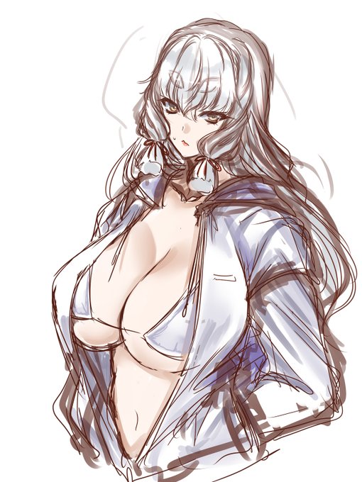 Д◎) おは叢雲 パーカーから覗くビキニって…いいですよねぇ(セイヘキ
「…辞世の句はそれでおしまい?」(ピィッ 