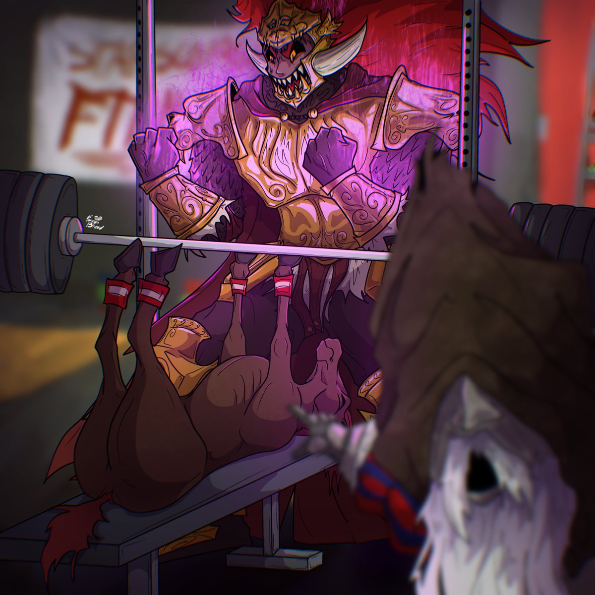 leg day

art raffle prize for <a href="/MrStarscourge/">Starscourge Radahn</a>