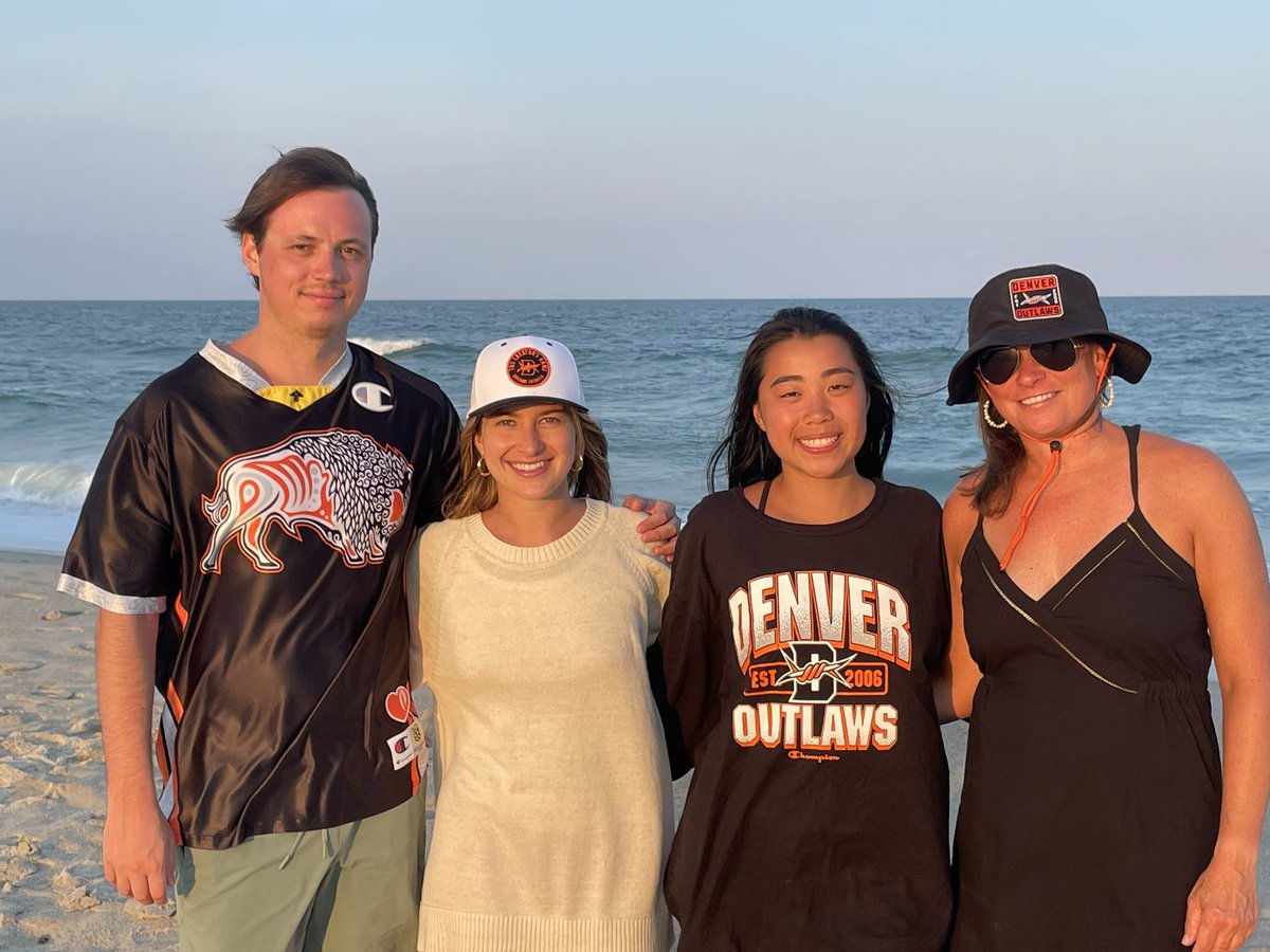 ZawadaJohn's tweet photo. Denver Outlaws watch party- Wrightsville beach NC - let’s go Josh! https://t.co/SgMXHg9Ydb